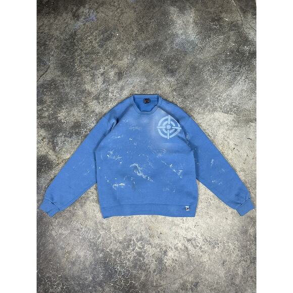 Vintage Russell Athletics Paint Clouds Crewneck